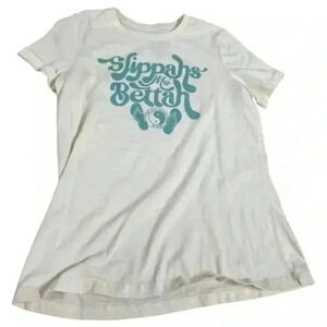 TCSURF Women’s  White Surf T-Shirt Size S